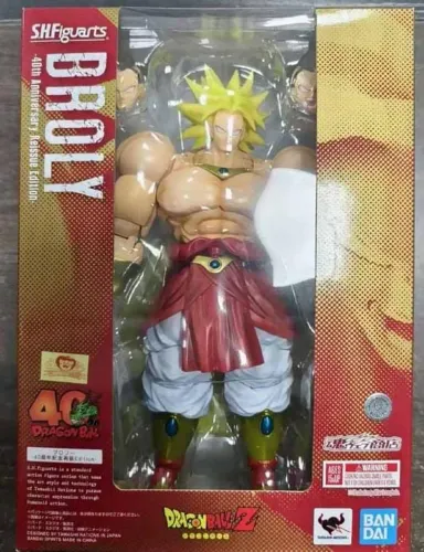 Broly 40th DBZ - S.H.figuarts Bandai - NOVO