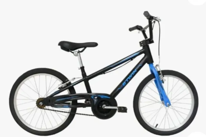Bicicleta Infantil Racing Boy Aro 20 Btwin Preta Decathlon 