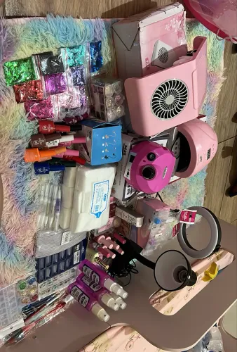 Material de alongamento de unha