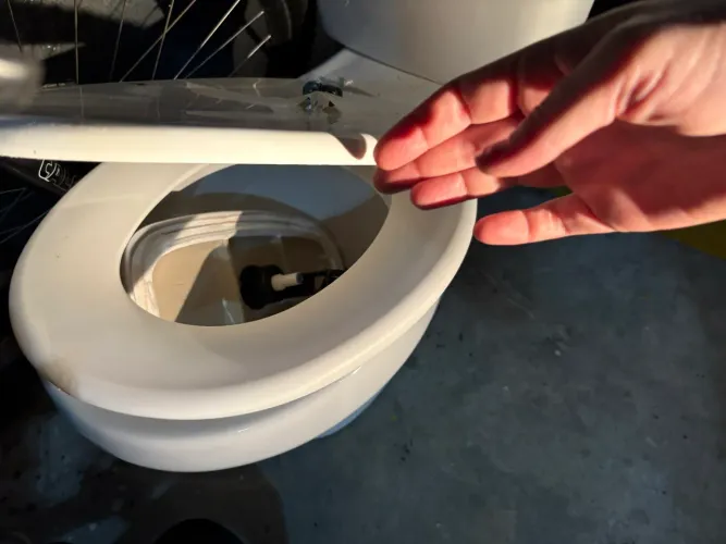 Vaso sanitario com caixa - privada
