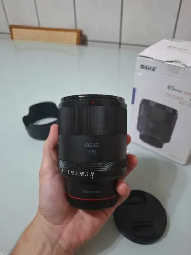 Lente Meike 85mm F1.4 L mount
