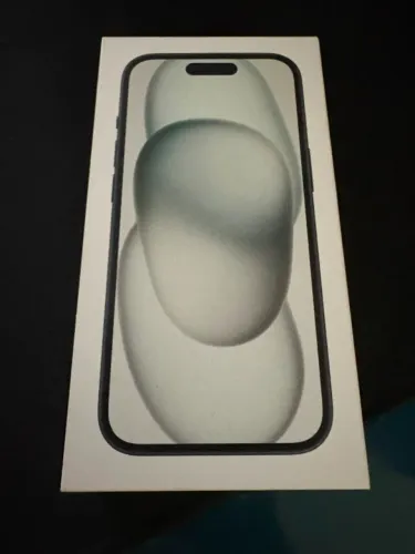 Caixa + Carregador Original Iphone 15