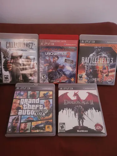 Lote jogos de ps3