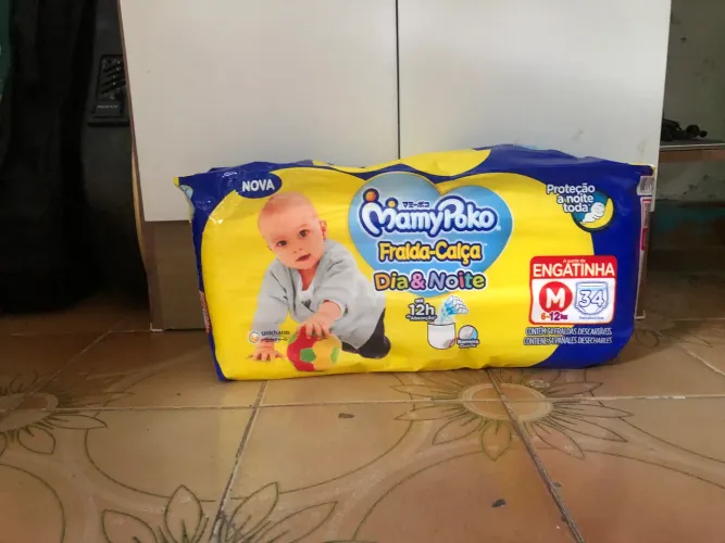 Fraldas Descartáveis tamanho M