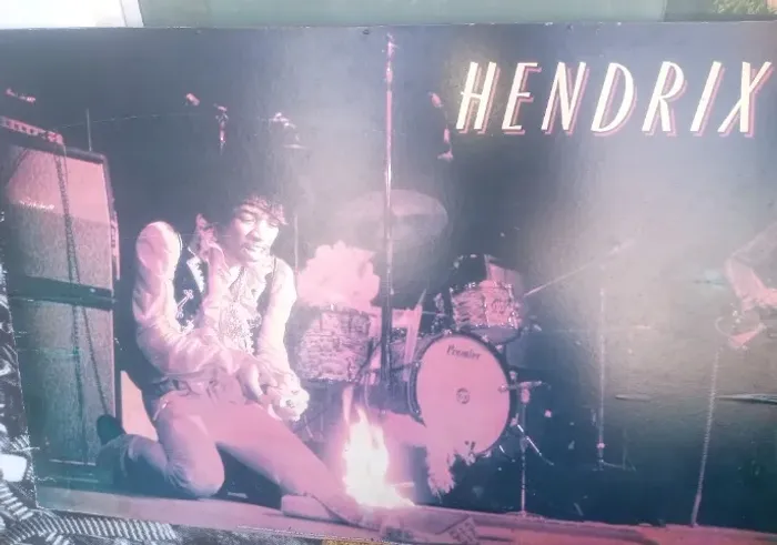 Quadro antigo Jimmy Hendrix 