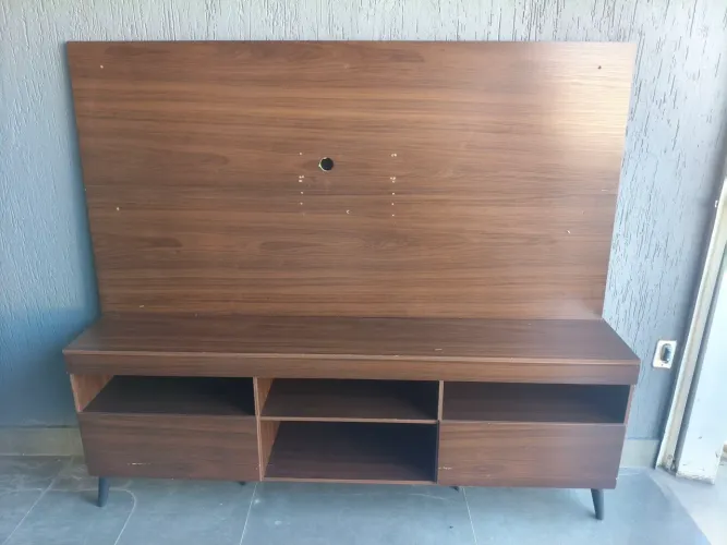 Rack com Painel para TV até 65" (1,75m) - Desapego Rápido