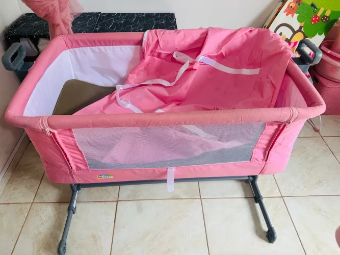 Berço Lateral Side By Side Co Slepeer Baby Style