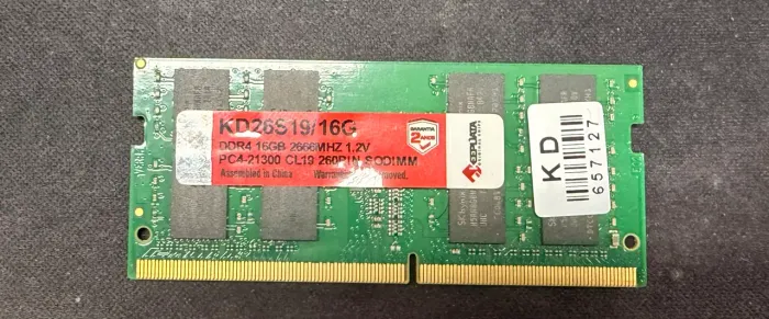 Memória RAM Keepdata - 16GB - 2666Mhz