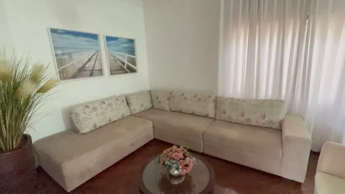 Sofá modular com chaise