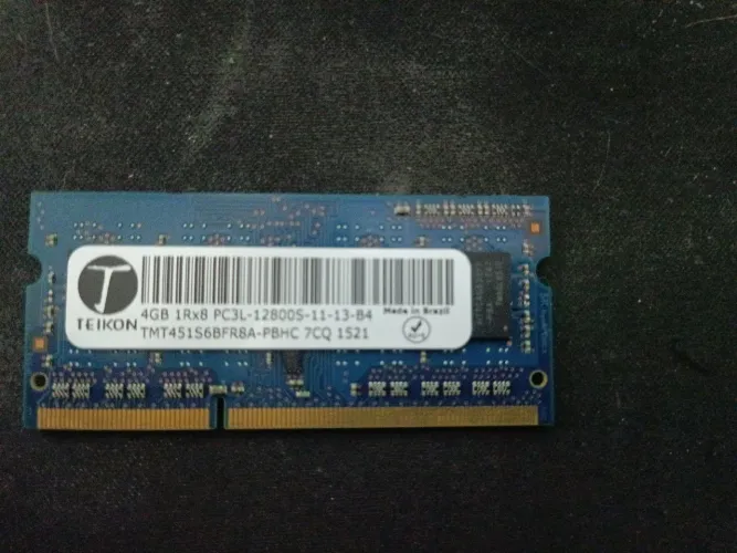 Memória ram DDR3L 4GB notebook