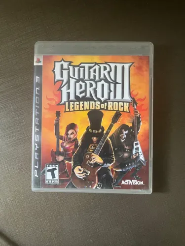 Jogo ps3 Guitar Hero 3 Legends of Rock PlayStation 3