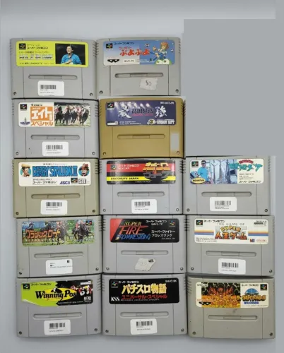 LOTE JOGOS SUPER NINTENDO JAPONES