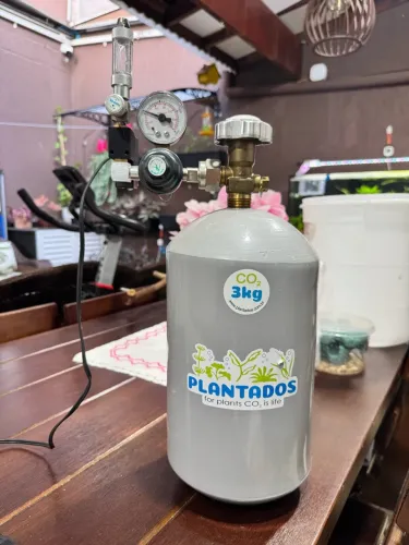 Kit Completo de CO2 para Aquário Plantado - 3kg