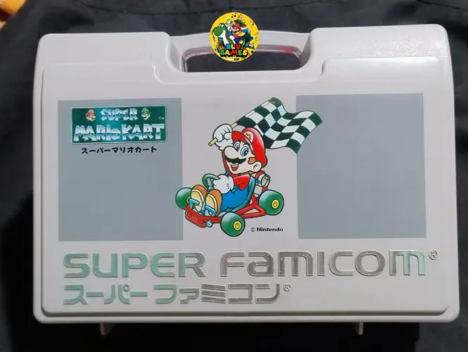 Maleta para Cartuchos e acessórios Super famicom