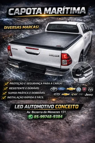Capota Marítima para Diversas marcas de Pick-up