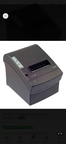 Vendo impressora de pedidos e cupon fiscal
