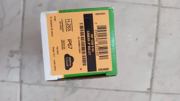 Câmera IP Intelbras VIP 1230 B G4 PoE Câmera IP profissional Intelbras.