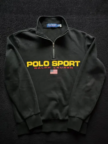 suéter polo sport ralph lauren preto