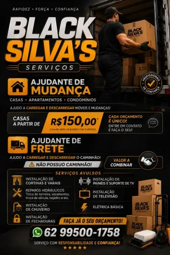 AJUDANTE DE MUDANÇA & FRETE E MARIDO DE ALUGUEL