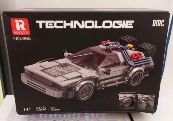 Lego 405 Peças Delorean, De volta para o futuro, NOVO CAIXA LACRADA.