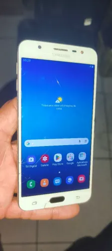 J7 prime com detalhes ideal para app
