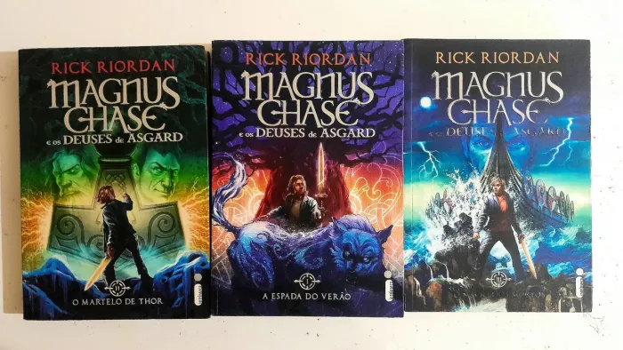 Série completa de Magnus Chase de (Rick Riordan)