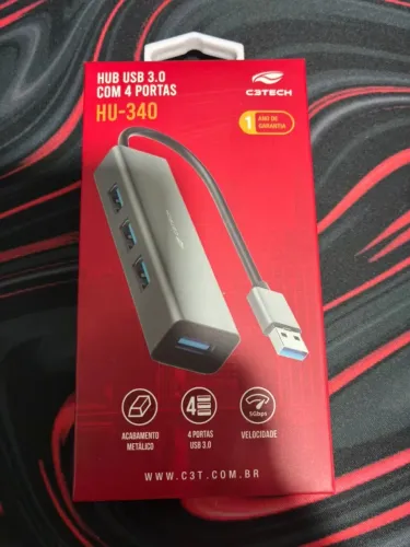 Hub USB C3 Tech Novo!