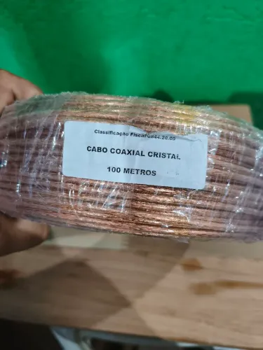 Cabo coaxial Cristal Condutti 100 metros 59b/u 96%