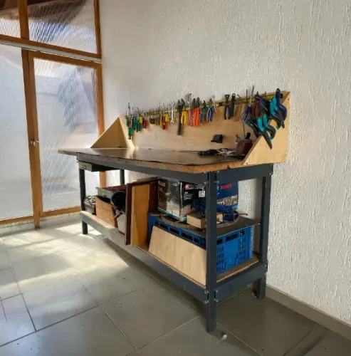 Bancada Rotterman - 200 x 90 x 60cm