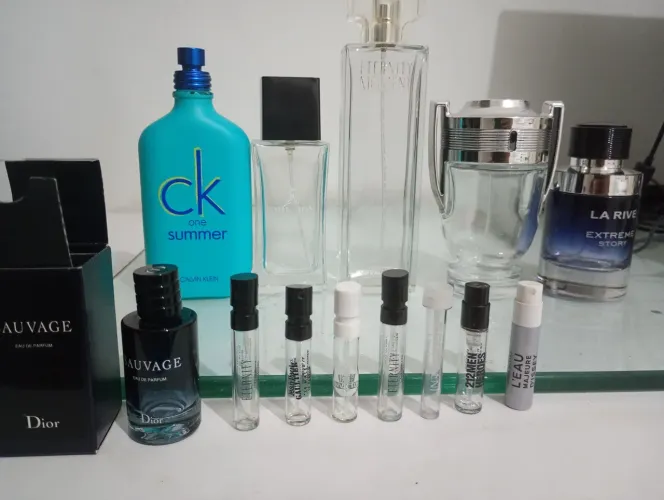 Frascos perfumes 