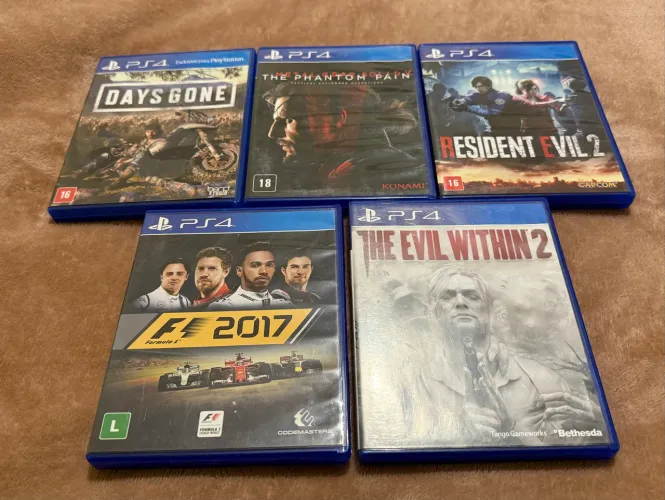 Jogos seminovos PS4