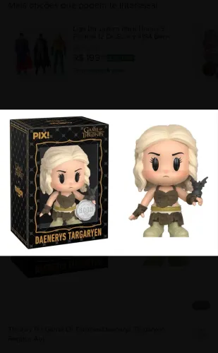 Action Figures Thrilljoy Pix Daenerys Targaryen (Regular)