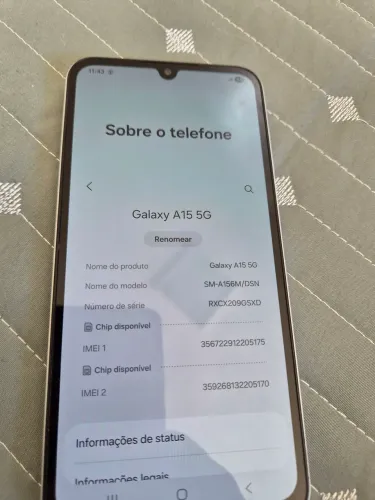 Galaxy A15 5G 128g Novíssimo