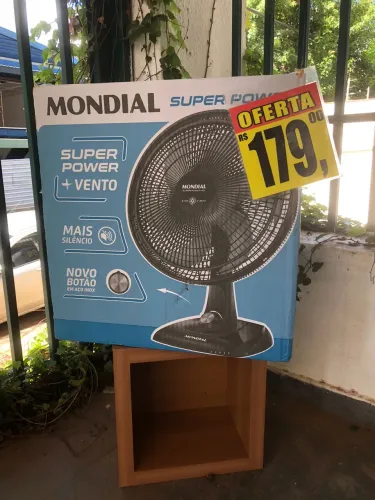 VENTILADOR GRANDE E MUITO FORTE só 179,00 reais.