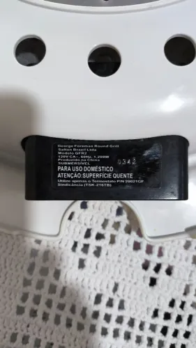 Grill George Foreman Redondo (Modelo GFR2)