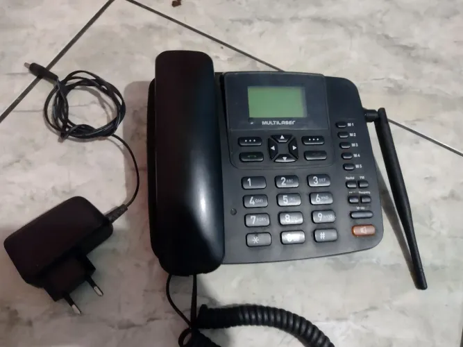 Telefone de mesa funcionando perfeitamente