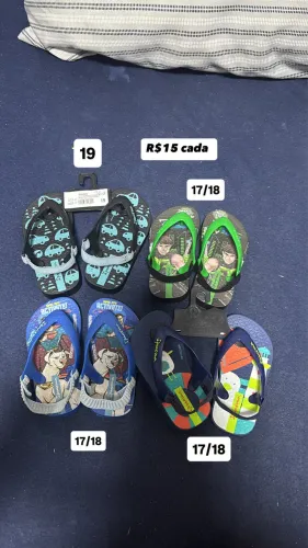 Sapato de bebê menino 