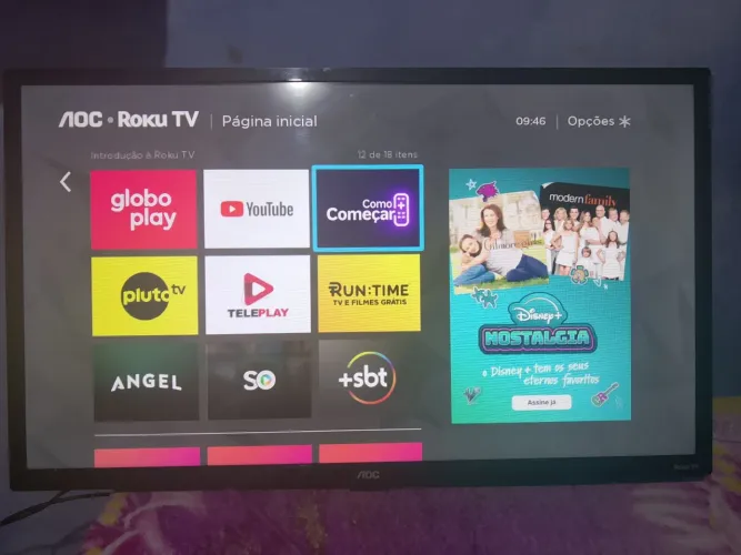 Tv smart AOC 