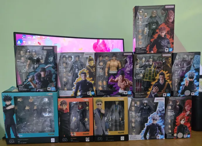 Jujutso kaisen sh figuarts coleção bandai LEIA