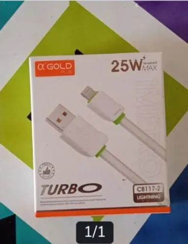 Cabo turbo para iPhone 