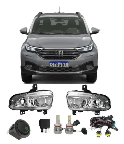 Kit farol de milha STRADA bT.Alt 2020à2025 c/lâmpadas