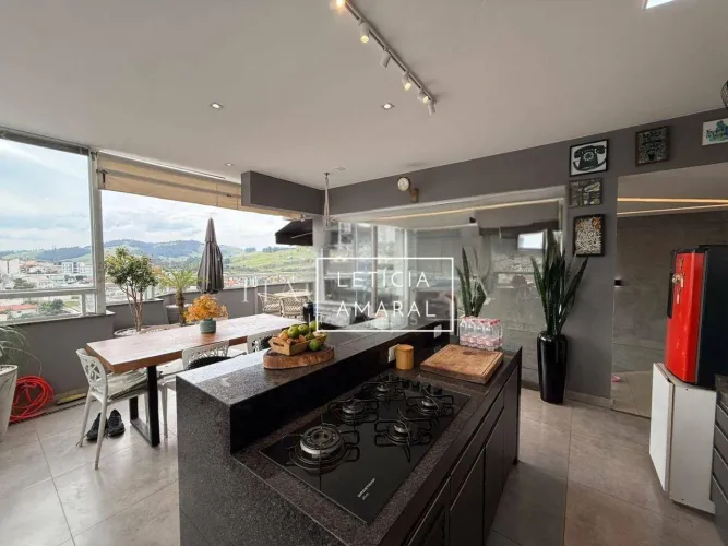 Apartamento com 4 dormitórios à venda, 186 m² por R$ 1.900.000,00 - Fátima I - Pouso Alegr
