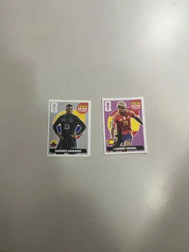 Vendo Yamal regular e caicedo prata