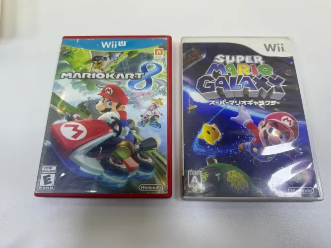 Jogos de Wii - valores na descrição