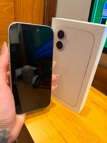 iPhone 16 128gb perfeito estado bateria 90%