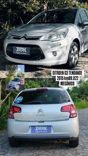 Citroen C3 Tendance 1.5 Flex 8V 5P Mec. 2015