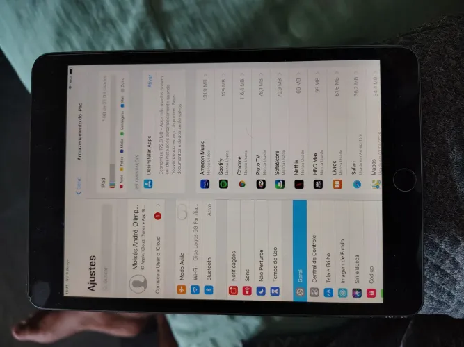 iPad Mini 2 - 32GB - IOS 12.5.8 (Última Atualização)