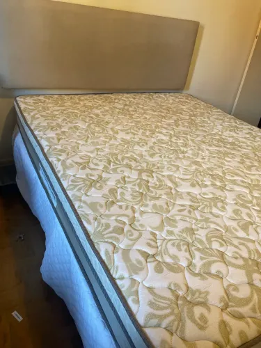 Cama box queen + cabeceira