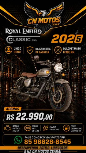 Royal Enfield CLASSIC 350(ÚNICO DONO)