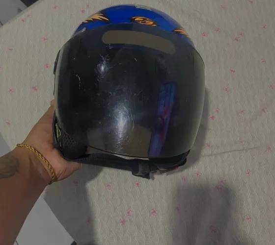Capacete aberto tamanho 58